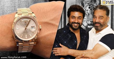 kamal haasan gifts rolex watch